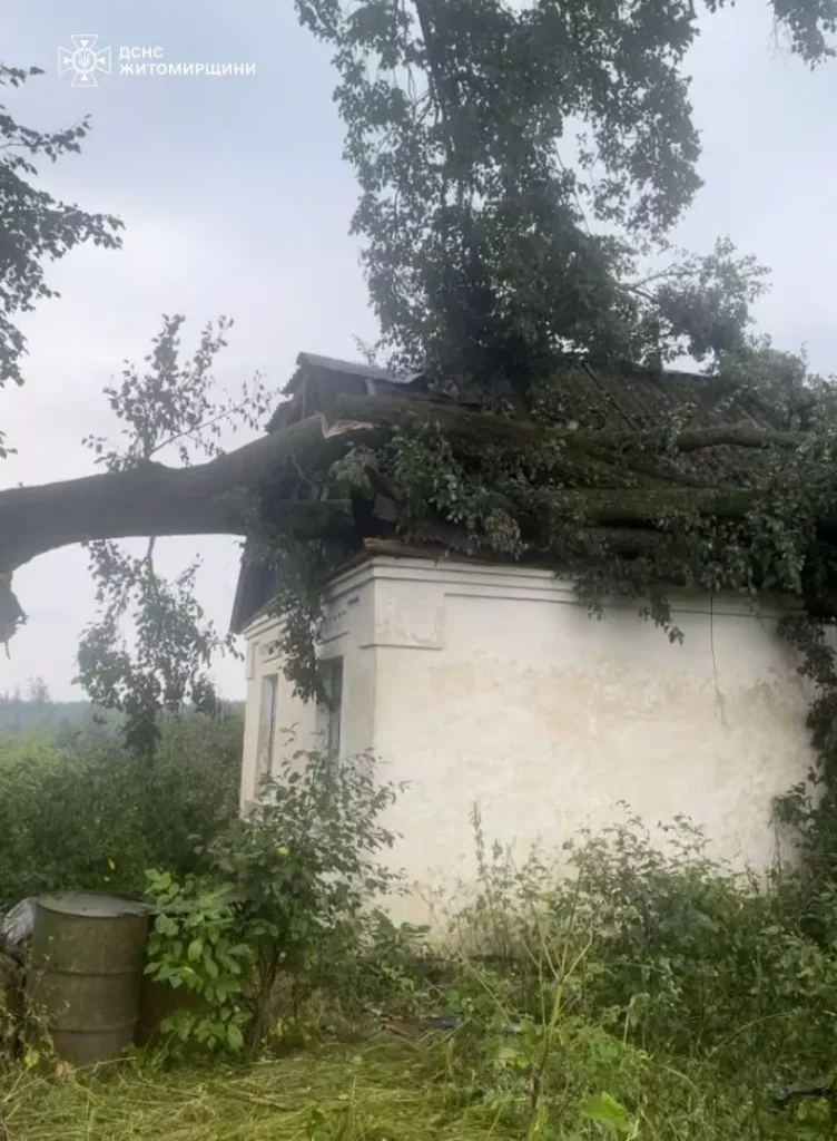 Негода на Житомирщині