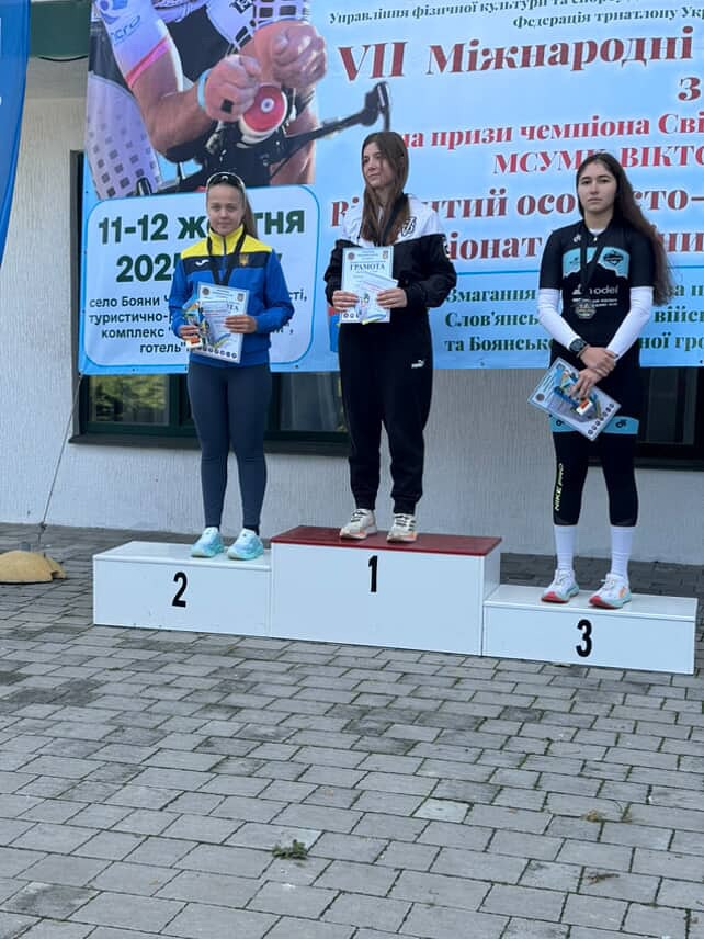 Житомирська спортсменка виборола бронзу на чемпіонаті України з триатлону