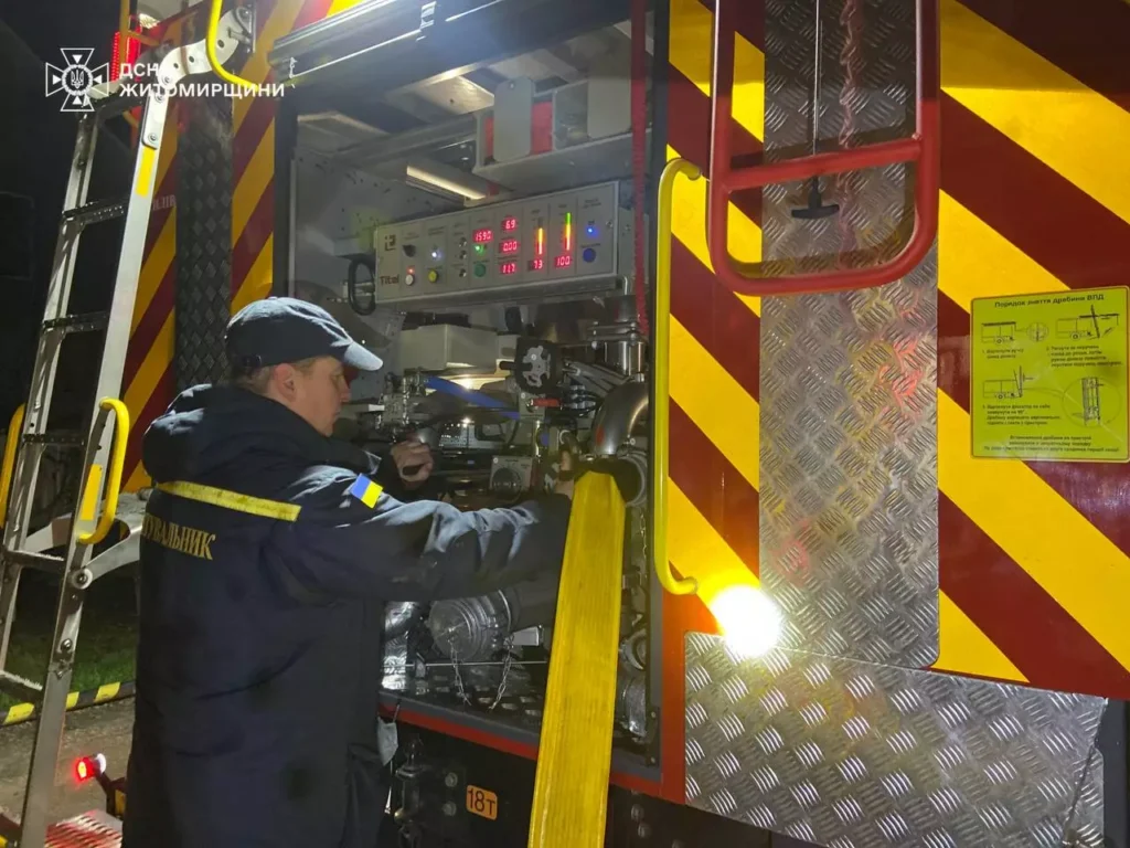 В Житомирі під час ліквідації пожежі знайшли тіло чоловіка