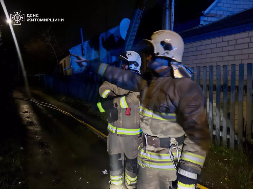 В Житомирі під час ліквідації пожежі знайшли тіло чоловіка