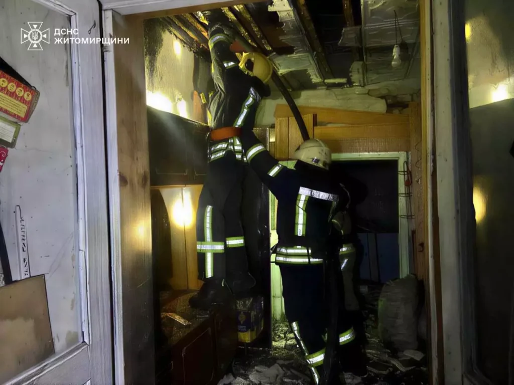 В Житомирі під час ліквідації пожежі знайшли тіло чоловіка
