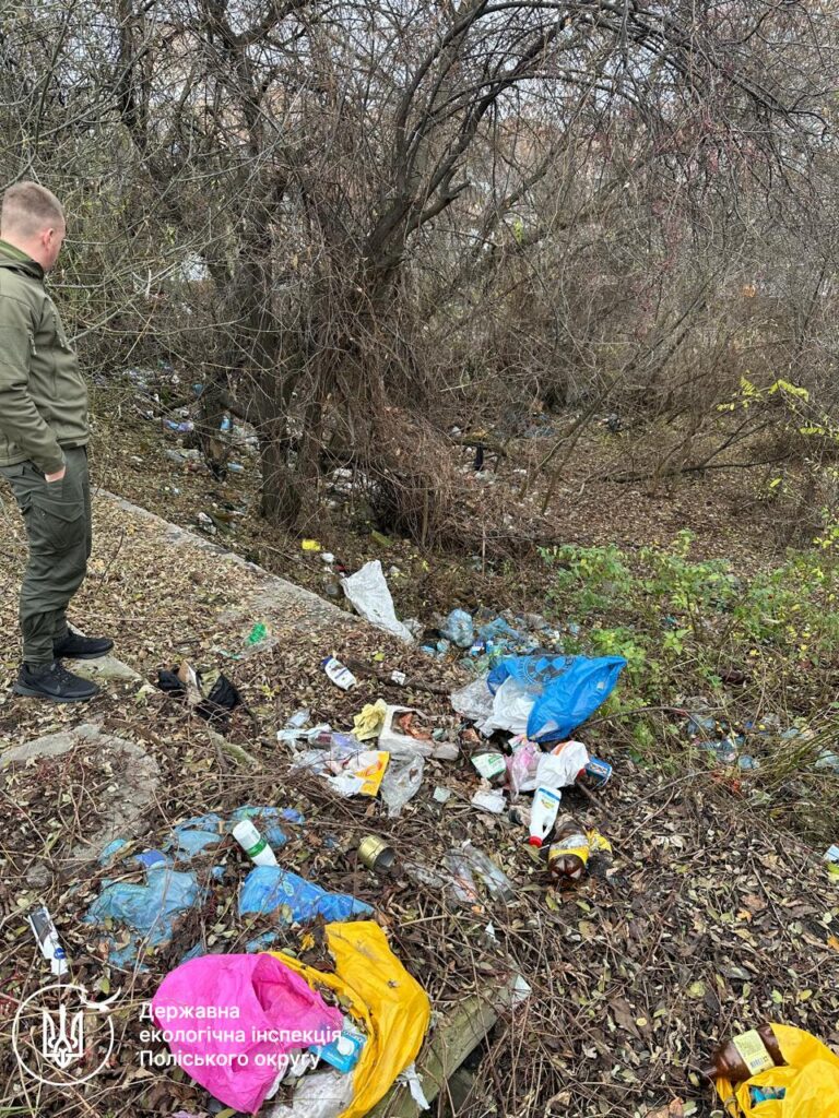 Стихійні сміттєзвалища біля Житомира: екоінспектори зафіксували порушення в Оліївській...