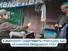 У Житомирі знову зафіксували незаконний продаж риби: матеріали передано до суду