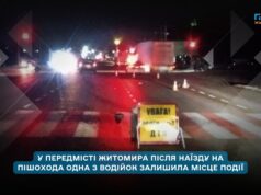 На трасі біля Зарічан пішохода послідовно збили два авто: поліція розслідує ДТП у передмісті Житомира