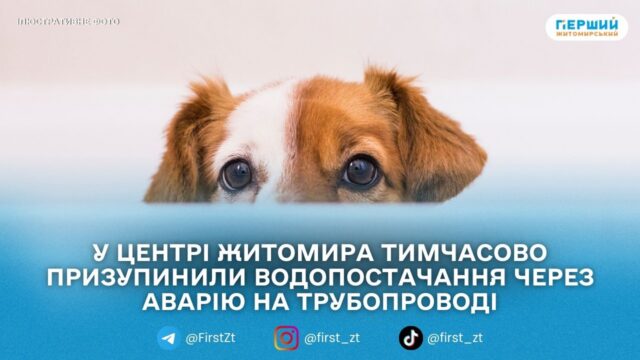 Через аварію на водогоні без води залишилися будинки на...