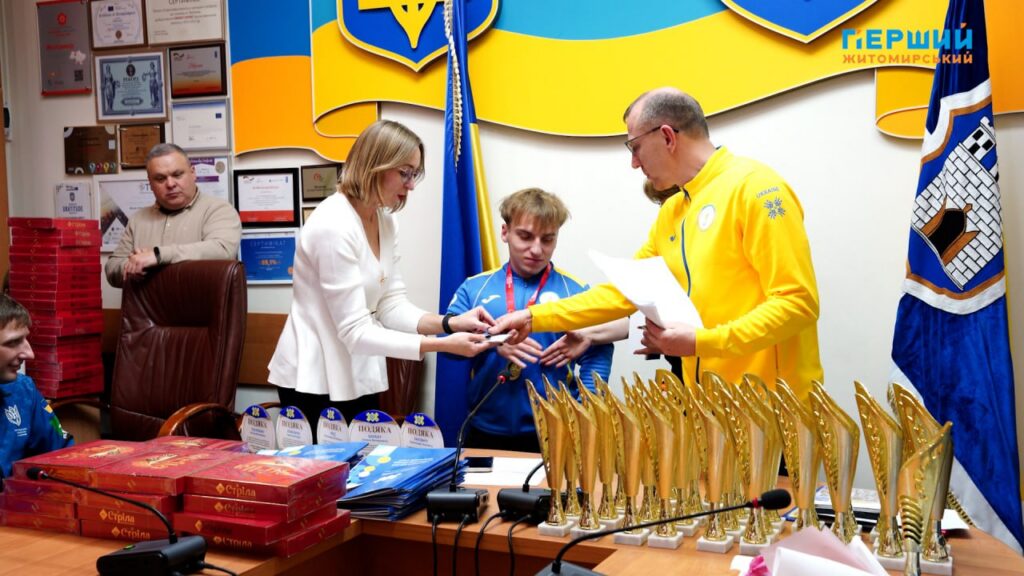 відзначили параспортсменів громади