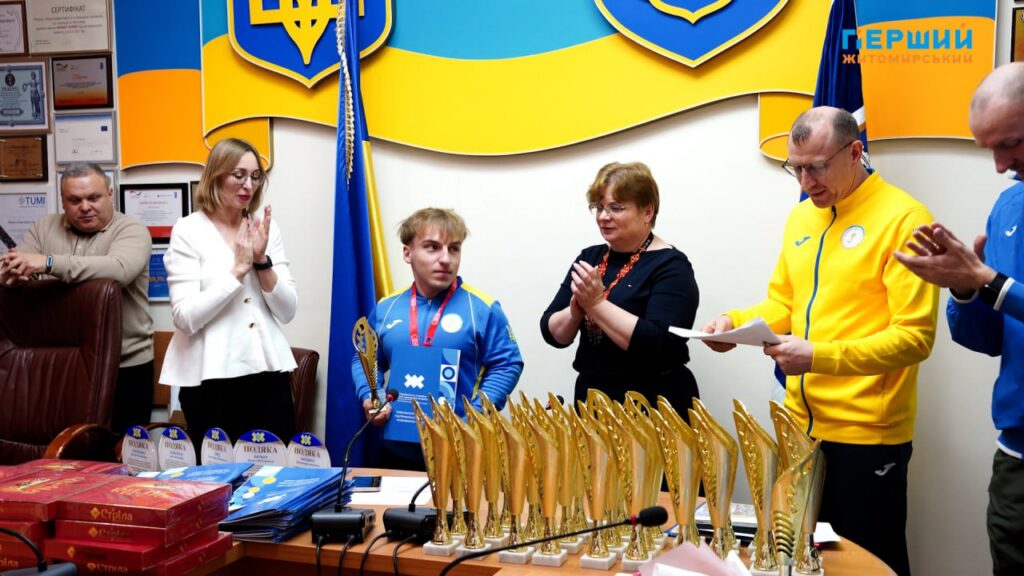 відзначили параспортсменів громади