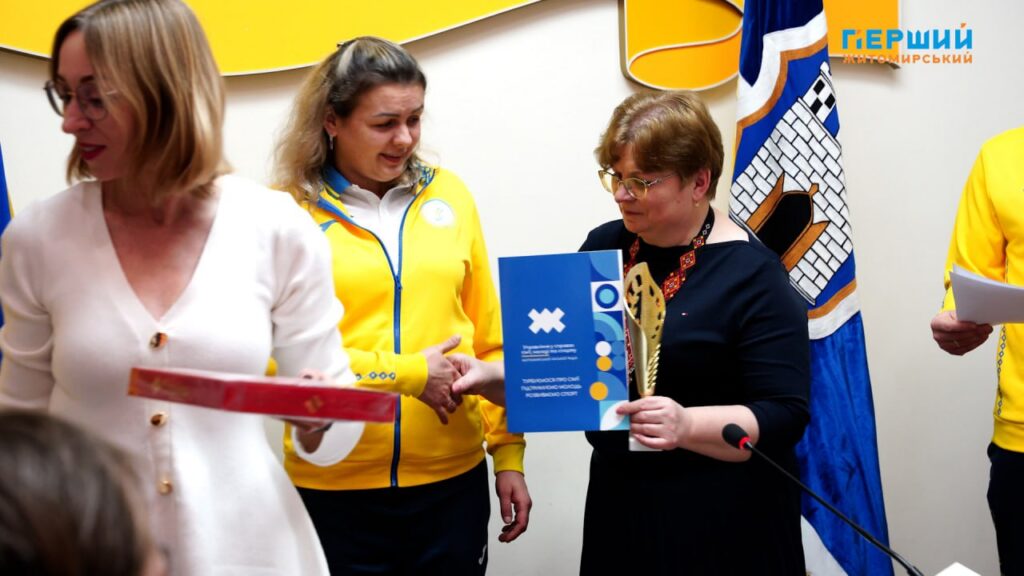 відзначили параспортсменів громади