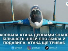 У ніч на 12 грудня ППО збила й подавила 64 ворожі дрони над Україною — Повітряні Сили