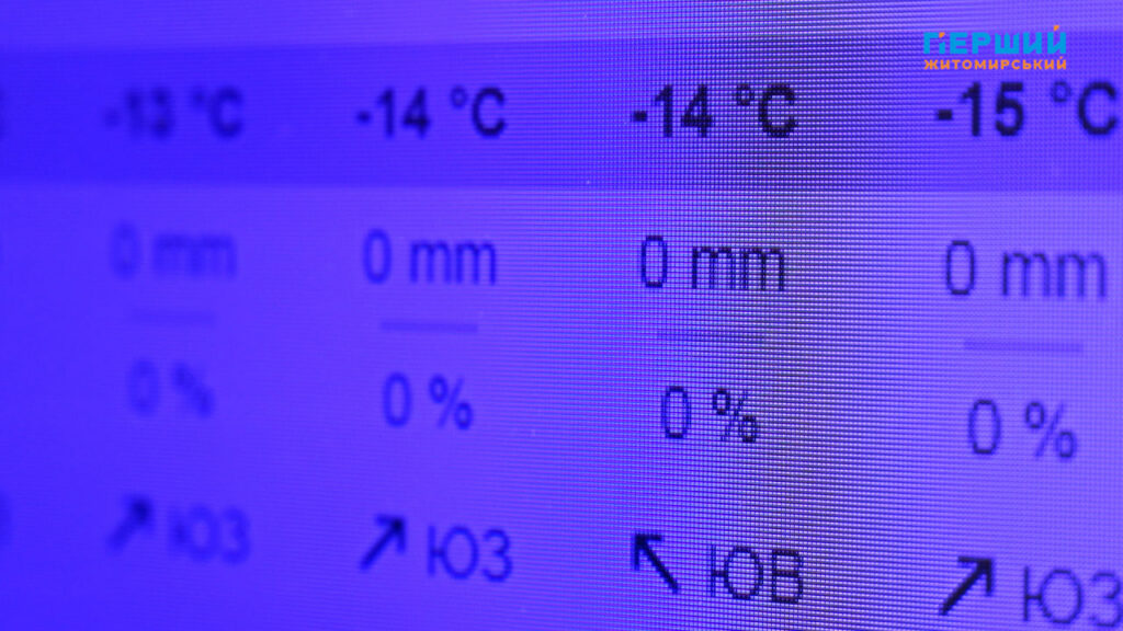 Морози на Житомирщині