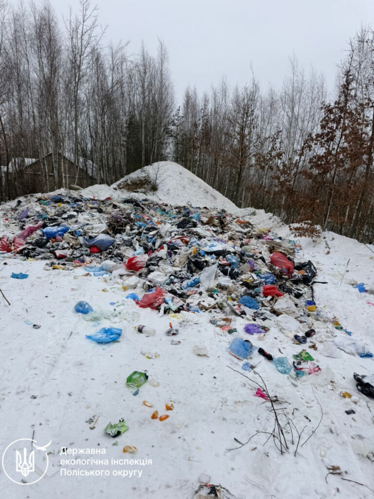 Риболовля на зимувальній ямі, спалювання решток і засмічення лісу:...