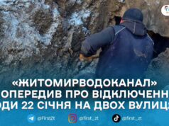 22 січня на вулицях Західній та Св. Йоана Павла ІІ призупинять водопостачання