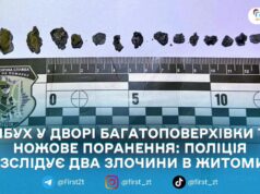 Кинув «гранату» у вікно під час застілля: в Житомирі поліція повідомила про підозри двом фігурантам