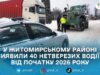 У Житомирському районі з початку року зафіксували понад 400 порушень ПДР — поліція