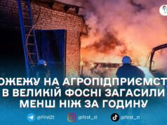 У Коростенському районі на агропідприємстві сталася пожежа: згорів автонавантажувач