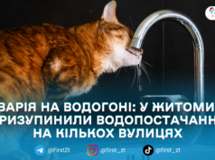 Аварія на водогоні: у Житомирі призупинили водопостачання на кількох вулицях