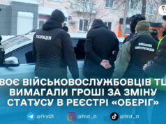 На Житомирщині затримали двох військовослужбовців ТЦК, яких підозрюють у хабарництві