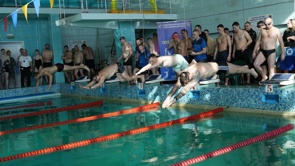 На Житомирщині відбулися змагання з плавання для ветеранів і...