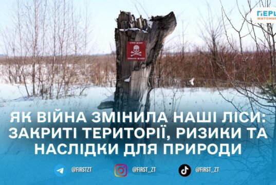 1461 день повномасштабного вторгнення: як 4 роки великої війни змінили навколишнє середовище серця Поліського регіону – Житомирщини