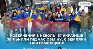 Україна провела обмін полоненими: додому повернули 150 військових і 7 цивільних