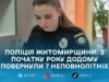 З початку року поліцейські Житомира розшукали та повернули додому сімох дітей