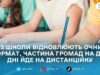 На Житомирщині більшість шкіл повертаються до очного навчання з 9 лютого