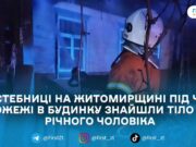 У Житомирському районі під час пожежі в дерев’яному будинку загинув господар