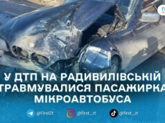 У Житомирі на Радивилівській зіткнулися BMW і Renault: травмована 61-річна пасажирка мікроавтобуса