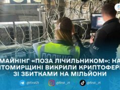 Понад 9 млн грн збитків: на Житомирщині викрили підпільні майнінг-ферми, що працювали «поза лічильником»