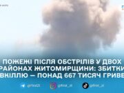 Понад 103,7 тонни вуглекислого газу: екоінспекція порахувала збитки від пожеж після атак на Коростенщині та Звягельщині