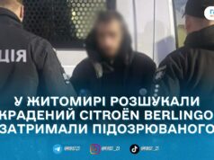 У Житомирі затримали чоловіка, якого підозрюють у викраденні Citroën Berlingo з гаражного кооперативу