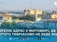 13 лютого в Житомирі частково призупинять водопостачання на низці вулиць