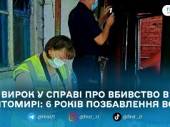 У Житомирі суд дав 6 років ув’язнення неповнолітній за вбивство хлопця на ґрунті ревнощів