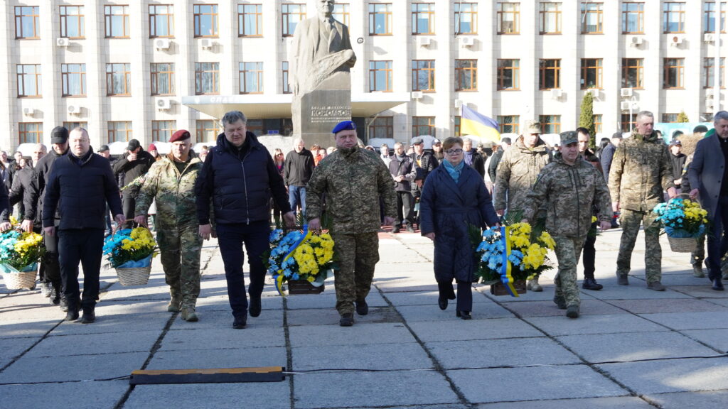 У Житомирі 14 березня провели меморіальні заходи до Дня...