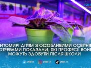 У Житомирі для дітей з ООП відкриють групи у профколеджі: можна буде опанувати фах квітникаря або штукатура