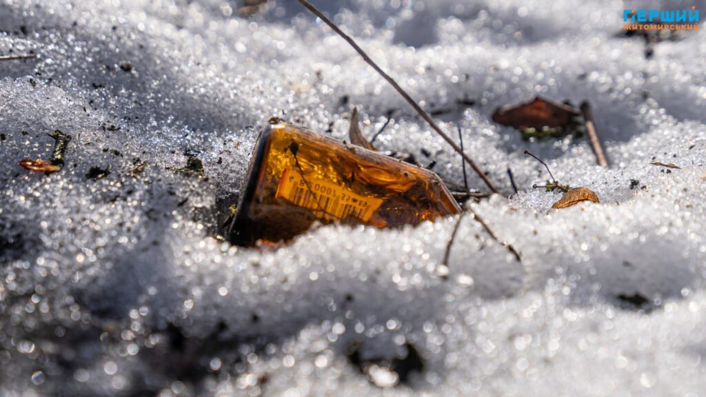 Весна наздоганяє календар: у Житомирі тане сніг, блищить вода...