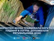 У Коростені 65-річна жінка впала в погріб: рятувальники витягнули її та передали медикам