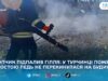 На Житомирщині через дитячі пустощі з вогнем сталася пожежа сухостою: вигорів гектар трави