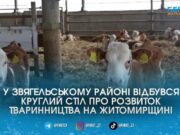 На Житомирщині обговорили розвиток органічного тваринництва та підтримку агробізнесу