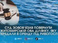 100 гектарів води: на Житомирщині державі повернули землю, яку незаконно віддали в оренду під рибне господарство