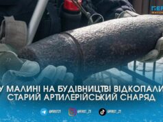 Будували дім, а викопали боєприпас: у Малині знайшли артилерійський снаряд часів Другої світової