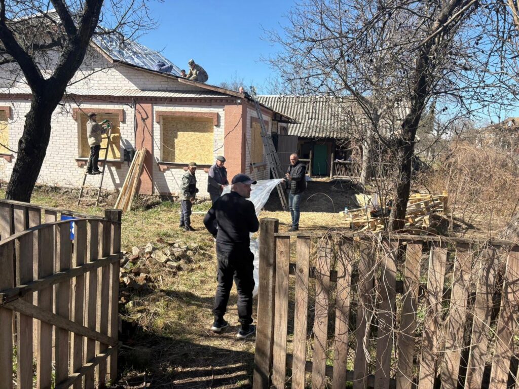 удар по Коростеню