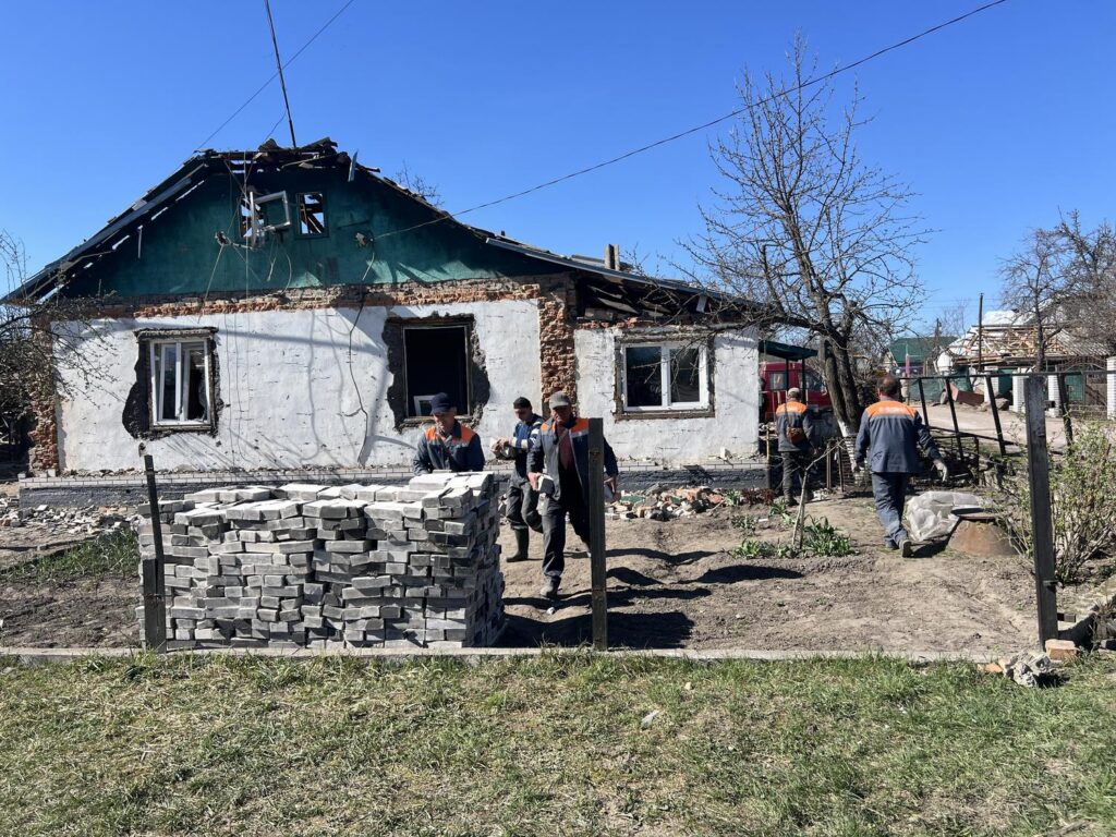 удар по Коростеню