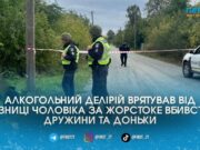 Уникне в’язниці через «білу гарячку»: вбивцю власної сім’ї з Радомишльщини визнали неосудним