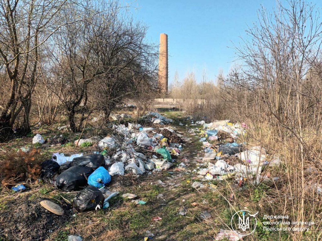 Держекоінспекція зобов’язала посадовців терміново розчистити від нелегального сміття території...