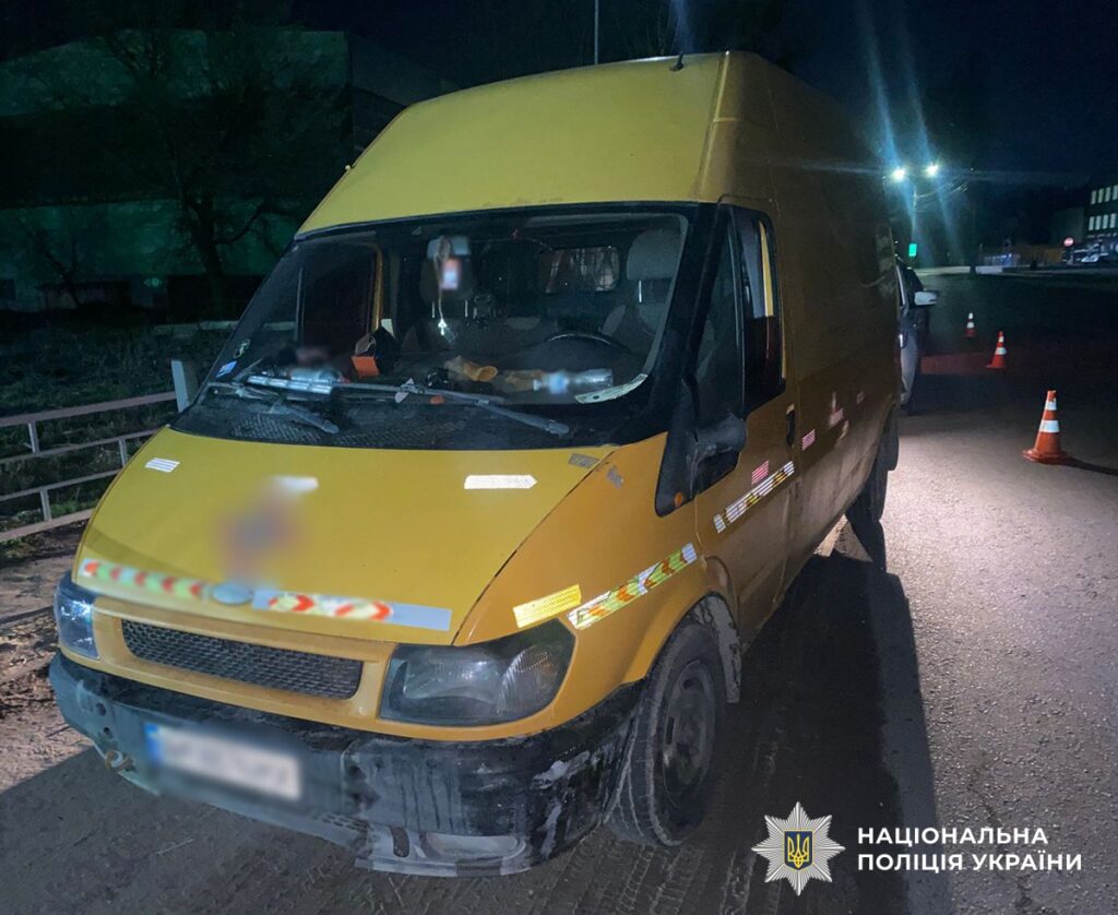 Вечірня ДТП у Житомирі: 19-річний водій фургона відправив пішохода...