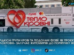 «Боялася уколів, але здаю всьоме»: як мобільний проєкт «Теплокровні» гуртує донорів на Житомирщині