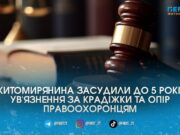 Вкрав велосипеди, кидався на нацгвардійців та розбив вікно автобуса: житомирянин отримав понад 5 років тюрми