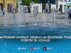 У Житомирі нарешті увімкнули фонтани: де вже можна освіжитися та який графік роботи