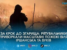 Вогонь зупинили за крок до осель: на Коростенщині рятувальники ледь відбили два села від масштабних пожеж